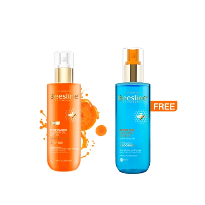 BEESLINE PURE CARROT SUN TAN & AFTER SUN FREE
