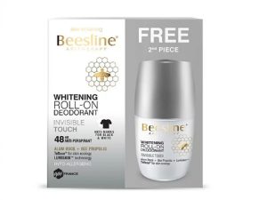 BEESLINE WHITENING DEO ROLL ON INVISIBLE TOUCH 1 + 1 FREE