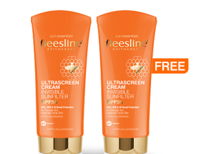 BEESLINE ULTRASCREEN CREAM OFFER (1+1 FREE)