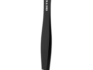 Soft touch slanted-tip tweezers