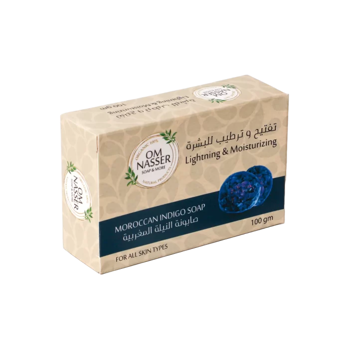 Moroccan Indigo Soap 100 g
